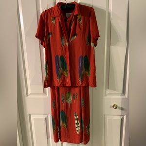 Duffel “Feather” Maxi Dress